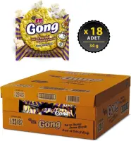 Eti Gong Ballı Hardallı Mısır ve Pirinç Patlağı 34 Gr 18 Adet (1)
