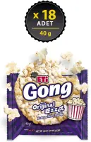Eti Gong Orijinal Lezzet Mısır ve Pirinç Patlağı 40 Gr 18 Adet