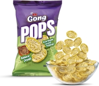 Eti Gong Pops Baharat Çeşnili Mısır Patlağı 80 Gr 10 Adet - Eti (1)