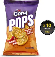 Eti Gong Pops Peynirli Acılı Mısır Patlağı 80 Gr 10 Adet - 3