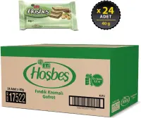 Eti Hoşbeş Fındık Kremalı Gofret 40 Gr 24 Adet (1)