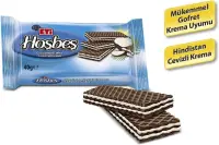 Eti Hoşbeş Hindistan Cevizi Kremalı Gofret 40 Gr 24 Adet