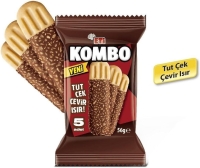 Eti Kombo Çikolata Kaplamalı Bisküvi 56 Gr 18 Adet - 3