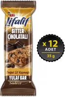 Eti Lifalif Bitter Çikolatalı Yulaf Bar 35 Gr 12 Adet