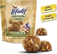 Eti Lifalif Kuru İncirli ve Fındıklı Yulaf Topları 38 Gr 16 Adet - 3