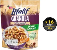 Eti Lifalif Kuru Vişne Kakaolu Fındıklı Granola 40 Gr 16 Adet - 3