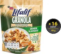 Eti Lifalif Kuruyemişli Granola 40 Gr 16 Adet