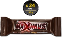 Eti Maximus Karamelli Yer Fıstıklı Nuga Bar 36 Gr 24 Adet - 1