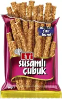 Eti Susamlı Çubuk Kraker 56 Gr 17 Adet (1)