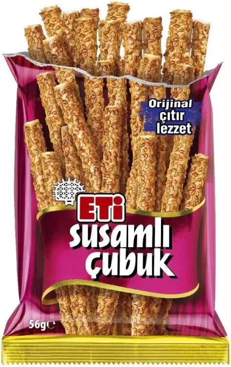 Eti Susamlı Çubuk Kraker 56 Gr 17 Adet - 2