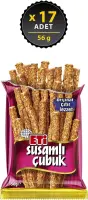 Eti Susamlı Çubuk Kraker 56 Gr 17 Adet - 3