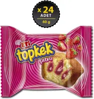 Eti Topkek Çilekli Kek 40 Gr 24 Adet - 3