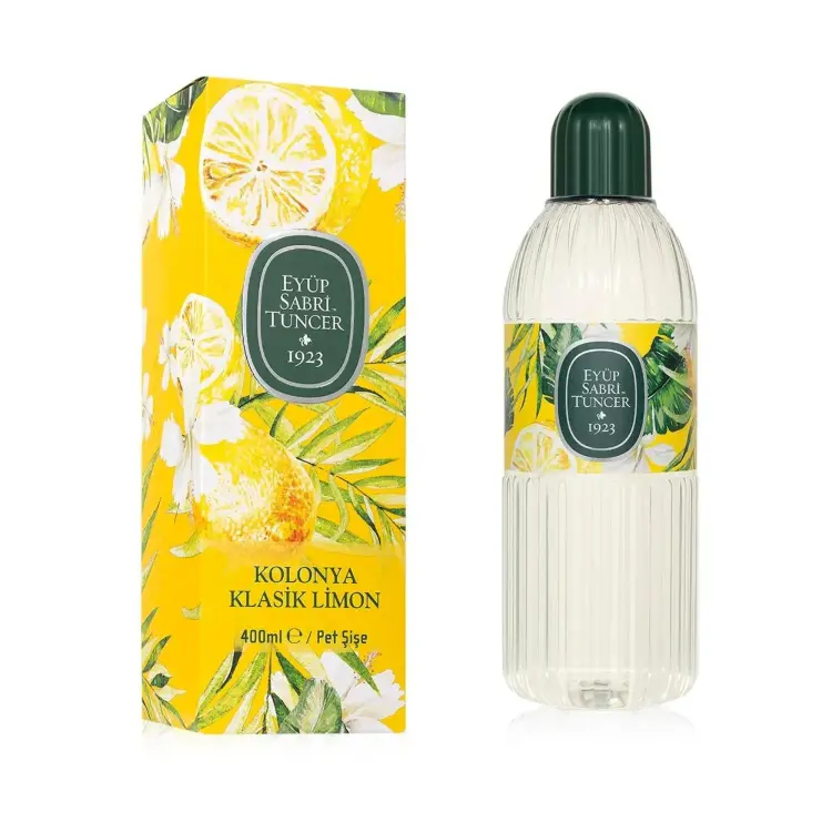 Eyüp Sabri Tuncer Klasik Limon Pet Şişe Kolonya 400 Ml - 1