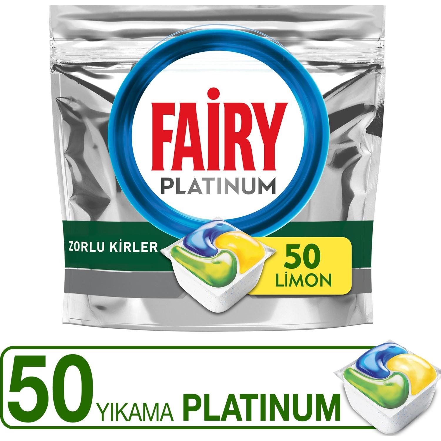 Fairy Platinium Bulaşık Makinesi Deterjanı 50 Li