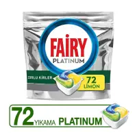 Fairy Platinum Bulaşık Makinesi Deterjanı 72 Li