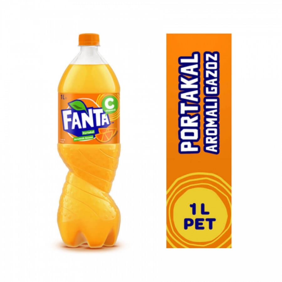 Fanta Portakal 1 Lt 12 Li