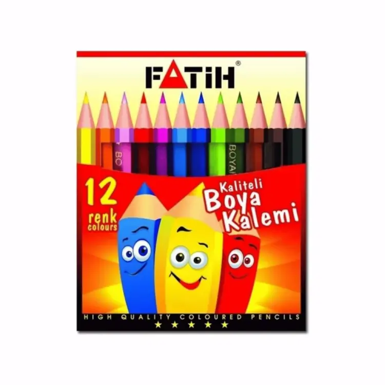 Fatih Kuru Boya 12 Li Kısa 33012 - Fatih
