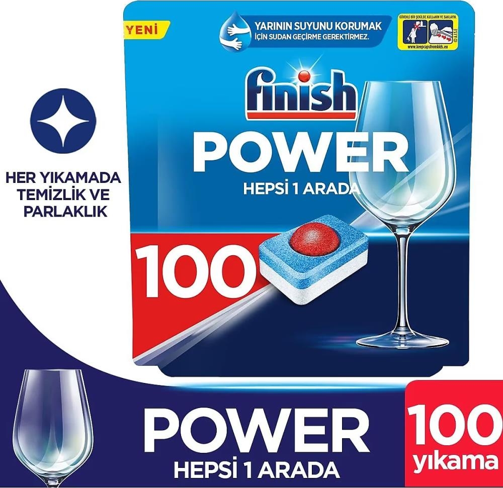 Finish Hepsi Bir Arada Bulaşık Makinesi Tableti 100 Lü