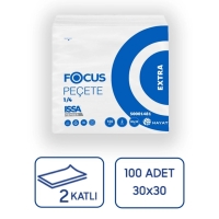 Focus Extra Peçete 30x30 Cm 100 Lü 24 Paket - Focus (1)