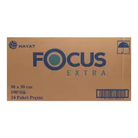 Focus Extra Peçete 30x30 Cm 100 Lü 24 Paket
