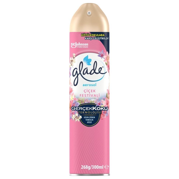 Glade Aerosol Çiçek Festivali 300 Ml 