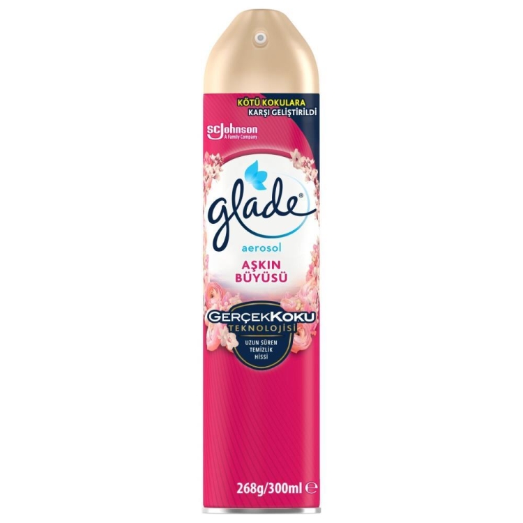 Glade Oda Parfümü Aşkın Büyüsü Aerosol 300 Ml 