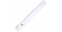 Hatas Öğrenci Cetveli Ekonomik Şeffaf 30 Cm