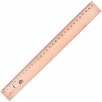 Hatas Tahta Cetvel Takviyesiz 30 Cm