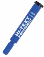 Hi-Text Koli Kalemi Marker Yuvarlak Uç Mavi 830 PBM - 1