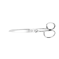 Horsehead Atbaş Nikel Kaplama Ev ve Saya Makası Çift Parmak (Türk Malı - No:6) D-168 - Mercan Makas