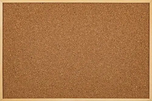 İnter Duvara Monte Ahşap Çerçeveli Mantar Pano 45x60 Cm INT-511 - 1