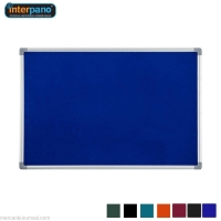 İnter Duvara Monte Çuhalı Mavi Pano 60x90 Cm INT-556-M - İnter Pano