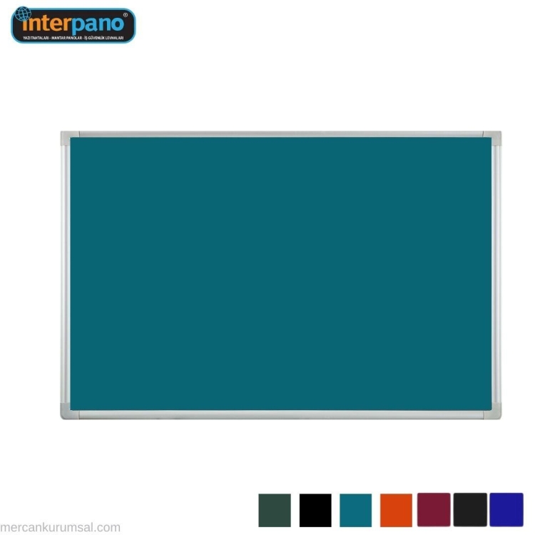 İnter Duvara Monte Çuhalı Turkuaz Pano 60x90 Cm INT-556-TR 
