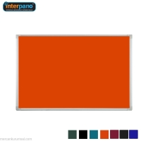 İnter Duvara Monte Çuhalı Turuncu Pano 90x180 Cm INT-559-T - İnter Pano