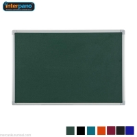 İnter Duvara Monte Çuhalı Yeşil Pano 90x180 Cm INT-559-Y - İnter Pano