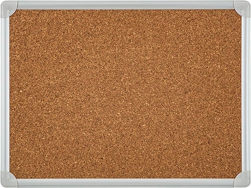 İnter Duvara Monte Elegant Çerçeve Mantar Pano 50x70 Cm INT-516 