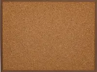 İnter Duvara Monte Mdf Çerçeveli Mantar Pano 45x60 Cm INT-303-M