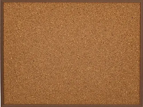 İnter Duvara Monte Mdf Çerçeveli Mantar Pano 90x120 Cm INT-307-M - 1