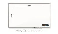 İnter Duvara Monte Yazı Tahtası Laminant Yüzey 30x45 Cm INT-581