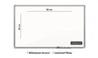 İnter Duvara Monte Yazı Tahtası Laminant Yüzey 40x55 Cm INT-582