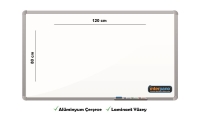 İnter Duvara Monte Yazı Tahtası Laminant Yüzey 80x120 Cm INT-587 - 1