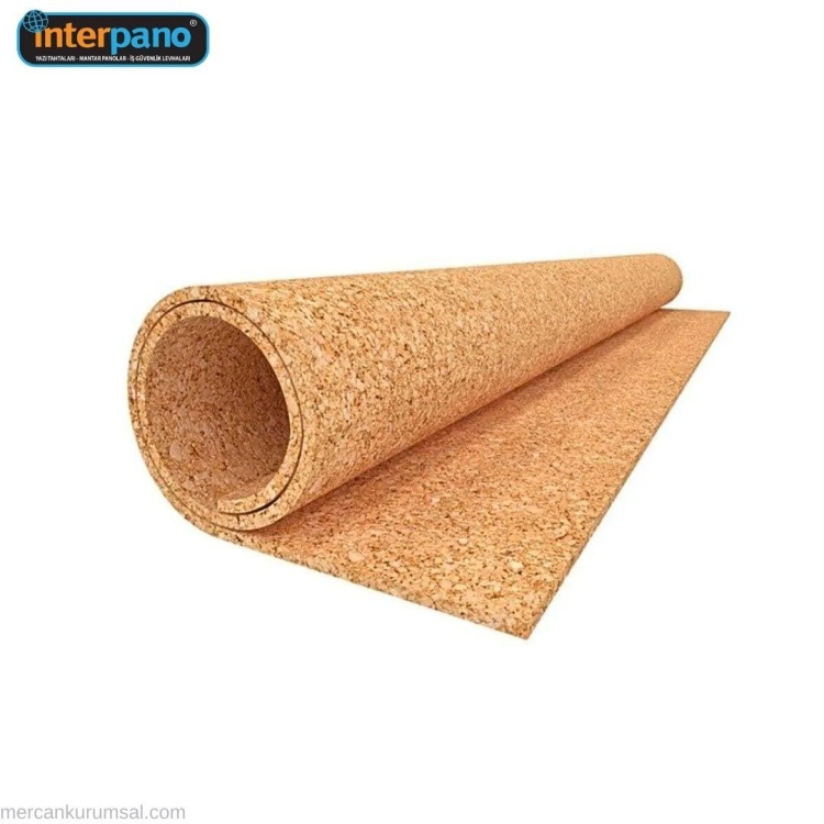 İnter Rulo Mantar Pano 120x100 Cm 1 mm INT-2001 