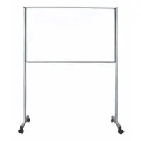 İnter Tekerlek Ayaklı - Flip Chart Yazı Tahtası Laminant Yüzey 70x100 Cm INT-623FT