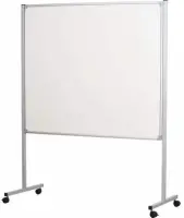 İnter Tekerlek Ayaklı Yazı Tahtası Emaye Yüzey 120x140 Cm INT-690