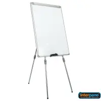 İnter Teleskopik Ayaklı - Flip Chart Yazı Tahtası Laminant Yüzey 70x100 Cm INT-623F