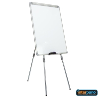 İnter Teleskopik Ayaklı - Flip Chart Yazı Tahtası Laminant Yüzey 80x120 Cm INT-624F - 1