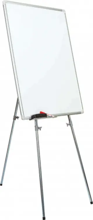 İnter Teleskopik Ayaklı Yazı Tahtası Emaye Yüzey 60x90 Cm INT-643 - 1