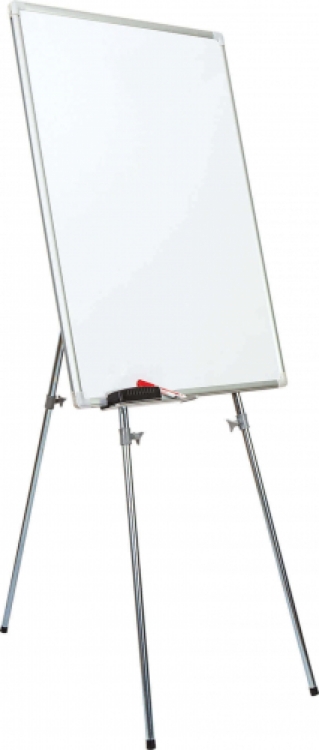 İnter Teleskopik Ayaklı Yazı Tahtası Emaye Yüzey 70x100 Cm INT-644 