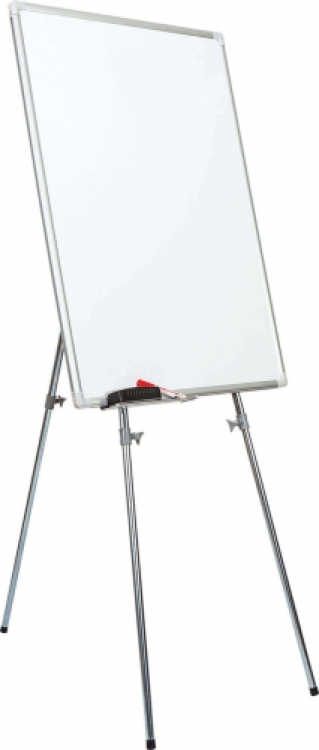 İnter Teleskopik Ayaklı Yazı Tahtası Emaye Yüzey 80x120 Cm INT-645 