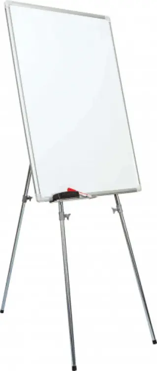 İnter Teleskopik Ayaklı Yazı Tahtası Emaye Yüzey 80x120 Cm INT-645 - 1